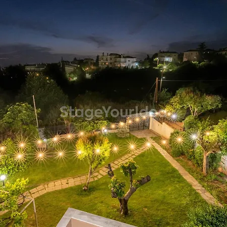 Hillock: Traditional Luxury With Garden For Gatherings * Thessaloniki